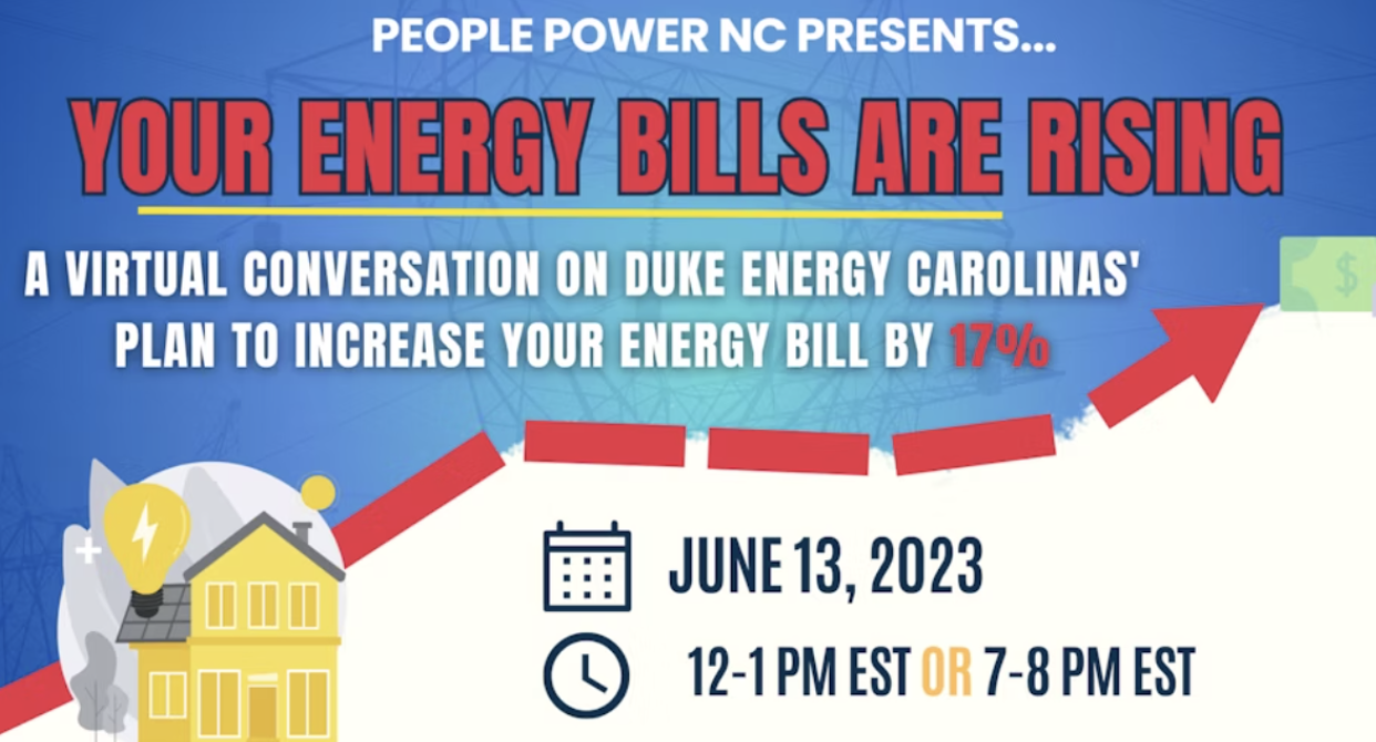 Your Energy Bills Are Rising: A Virtual Conversation On Duke Energy ...